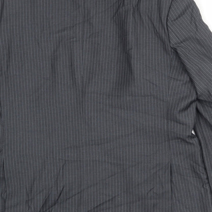 Mens UK Size 44 Karl Jackson Regular Grey Suit Jacket