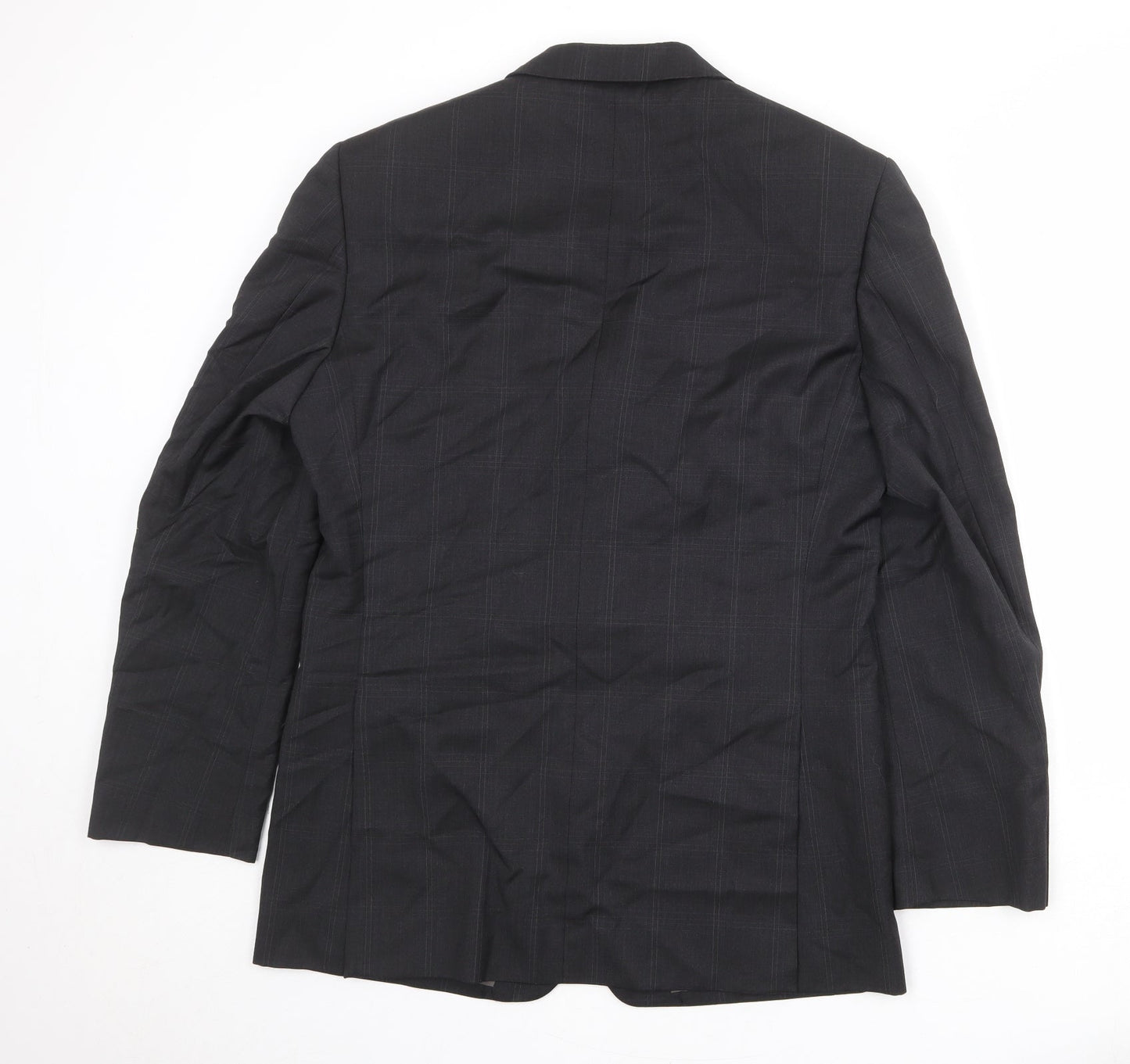 Mens UK Size 38 Marks and Spencer Regular Black Suit Jacket