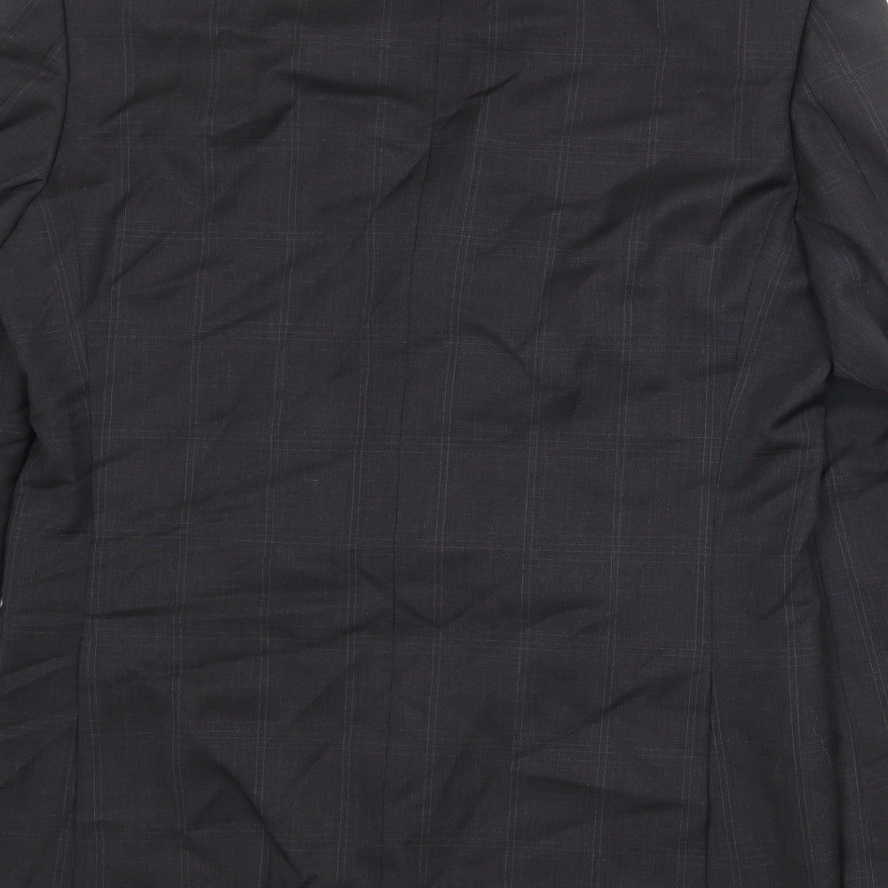 Mens UK Size 38 Marks and Spencer Regular Black Suit Jacket