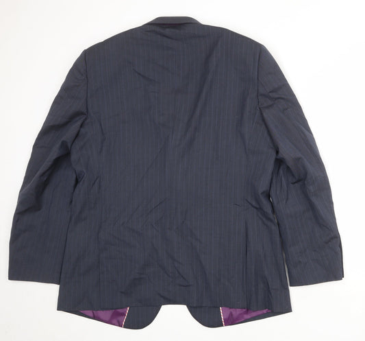 Mens UK Size 44 Howick Tailored Regular Blue Suit Jacket
