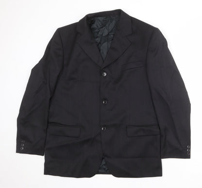 Mens UK Size 42 Horne Brothers Regular Black Suit Jacket