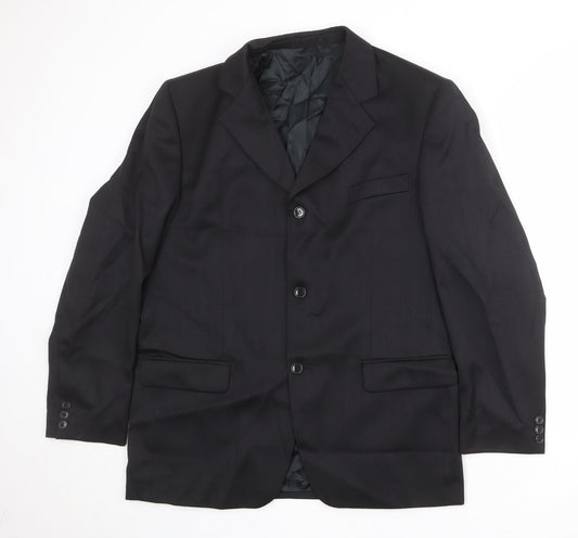 Mens UK Size 42 Horne Brothers Regular Black Suit Jacket