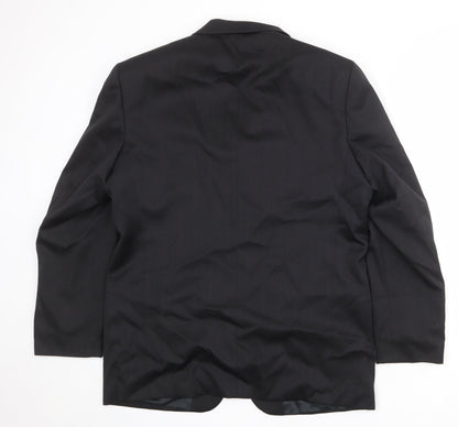 Mens UK Size 42 Horne Brothers Regular Black Suit Jacket