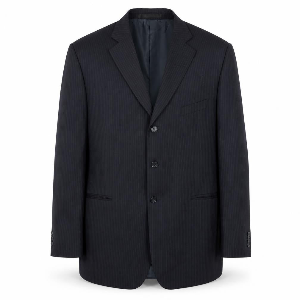 Mens UK Size 46 Marks and Spencer Regular Blue Suit Jacket