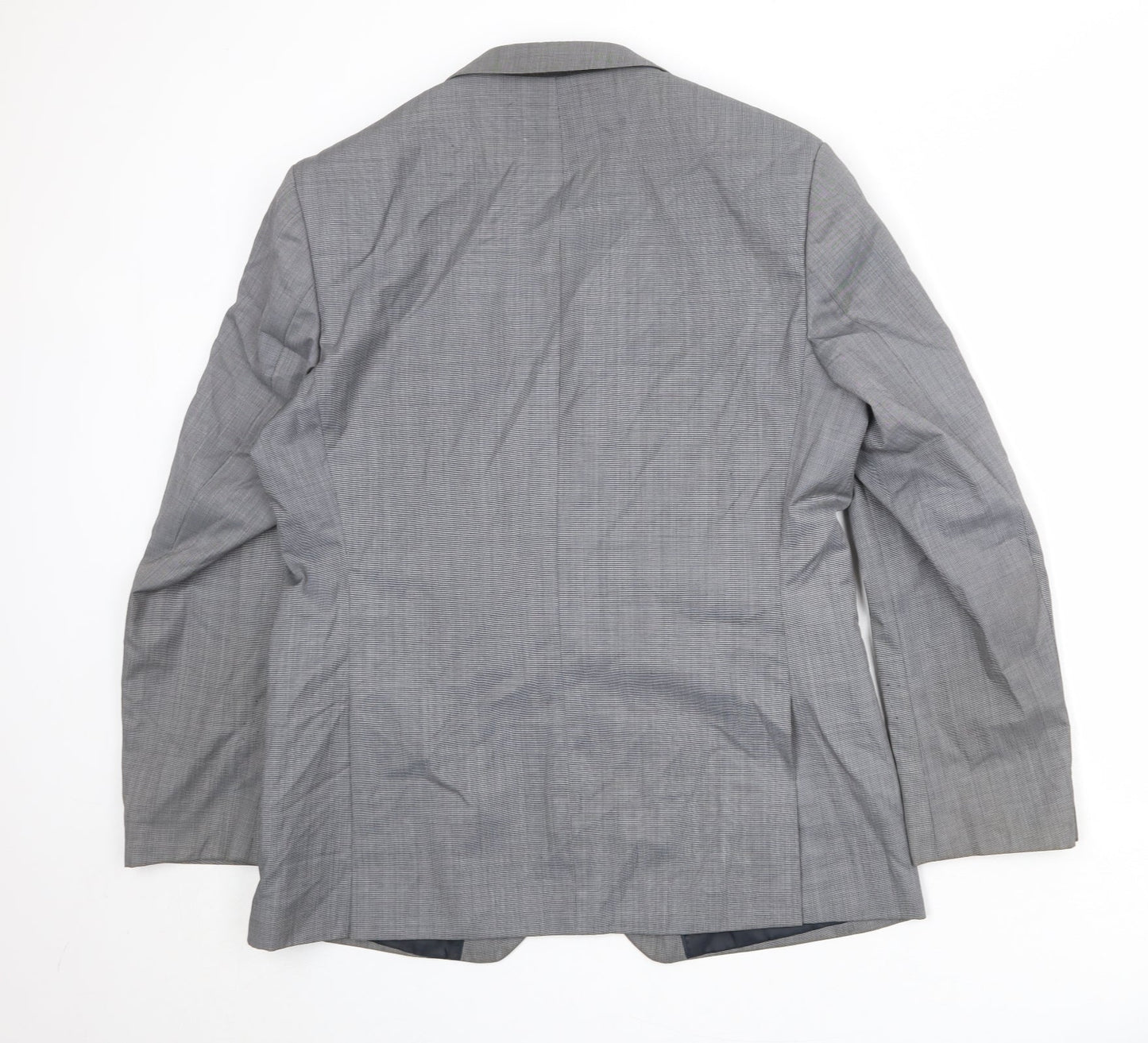 Mens UK Size 42 French Connection Regular Grey Suit Jacket