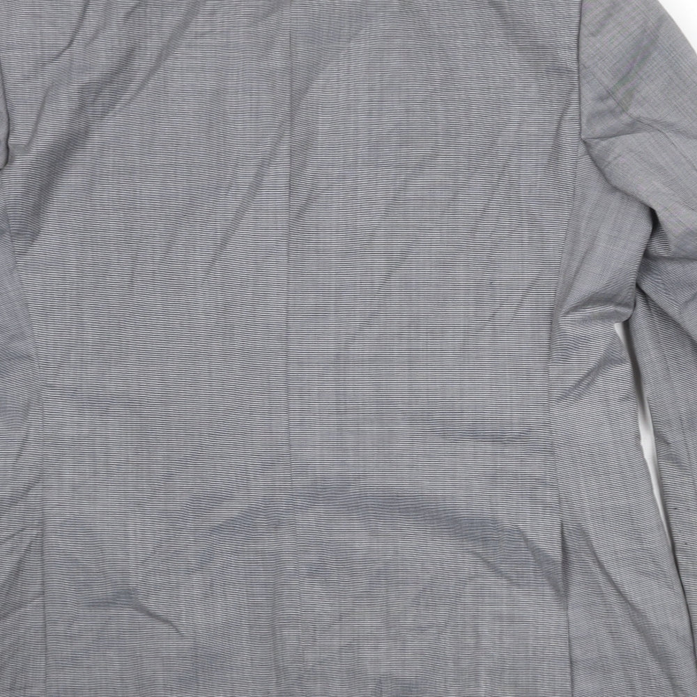 Mens UK Size 42 French Connection Regular Grey Suit Jacket