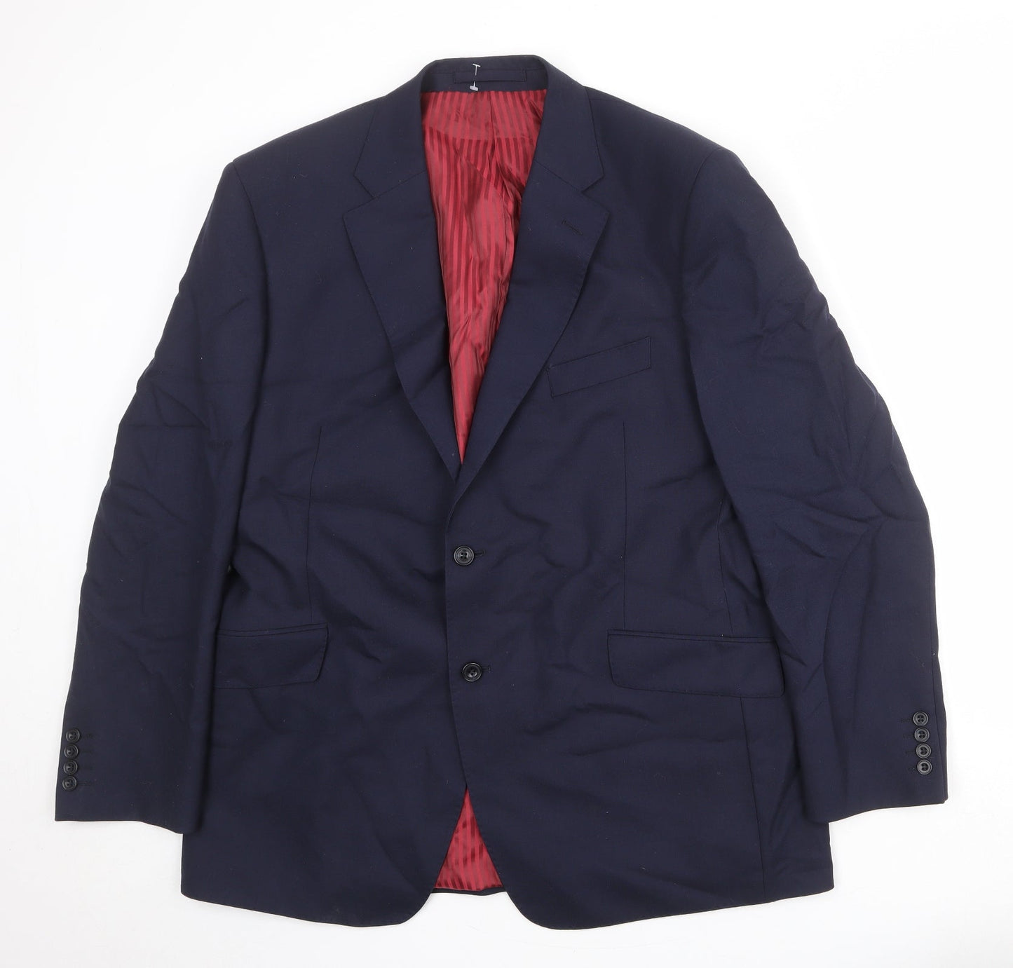 Mens UK Size 44 Marks and Spencer Regular Blue Suit Jacket