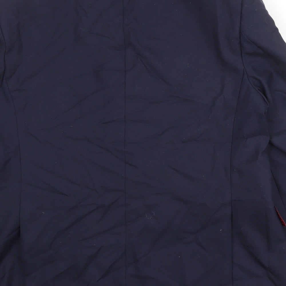 Mens UK Size 44 Marks and Spencer Regular Blue Suit Jacket