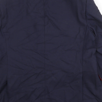 Mens UK Size 44 Marks and Spencer Regular Blue Suit Jacket