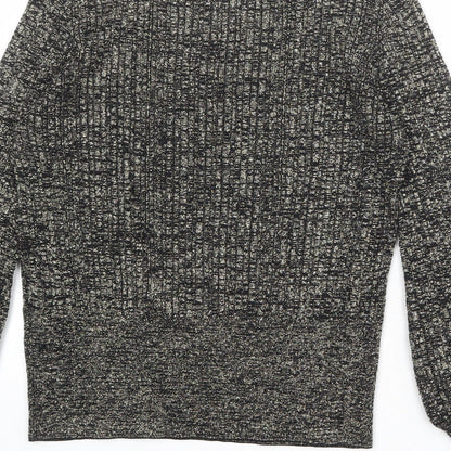 Womens UK Size S Marks and Spencer Black Pullover Jumper