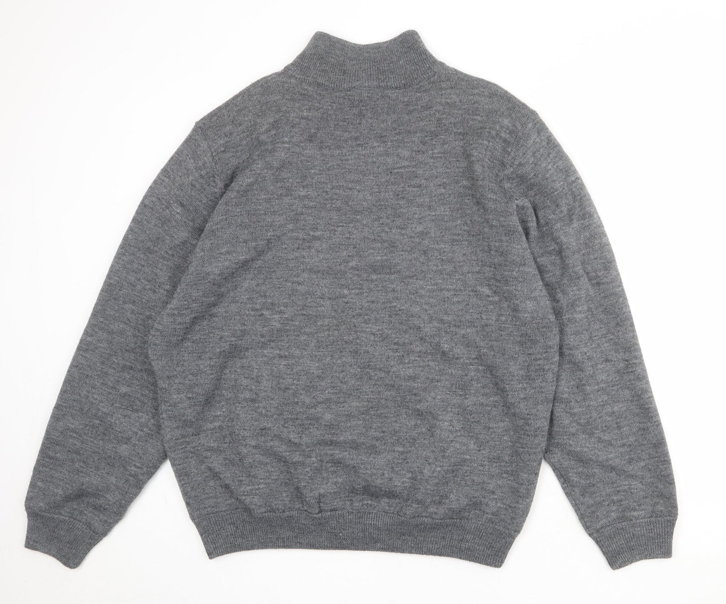 Mens UK Size L Cutter & Buck Grey Pullover Sweatshirt