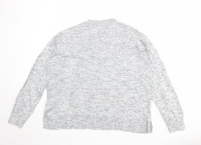 Womens UK Size L Oasis Grey Pullover Jumper