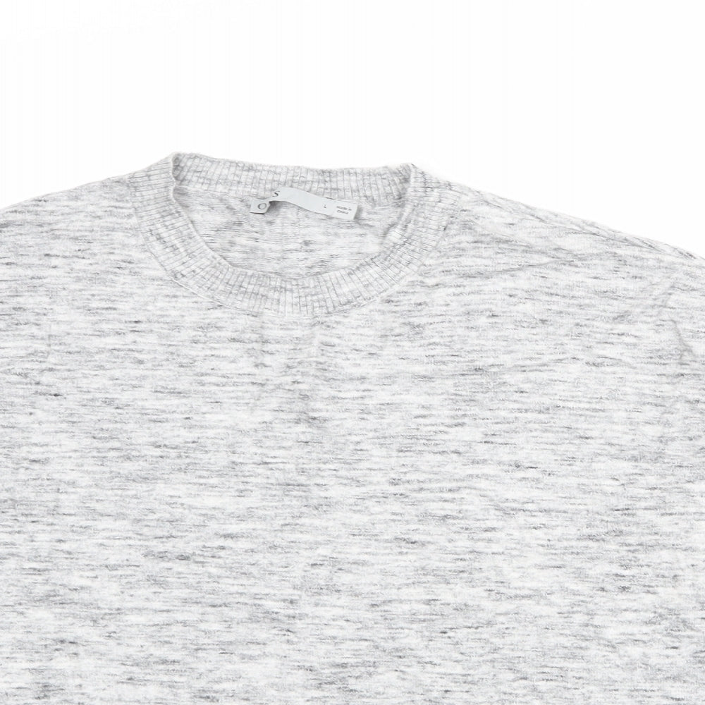 Womens UK Size L Oasis Grey Pullover Jumper