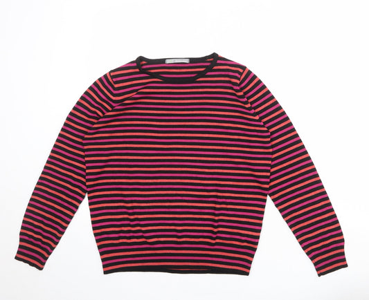 Womens UK Size 14 Marks and Spencer Multicoloured Pullover Jumper