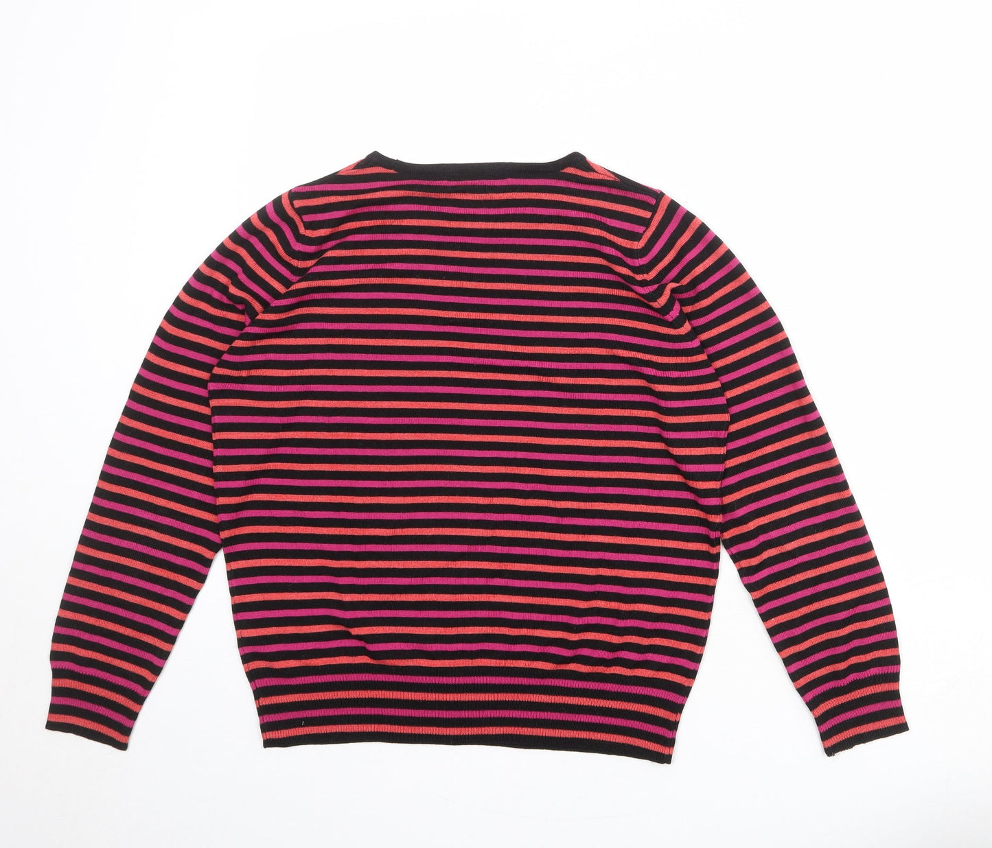 Womens UK Size 14 Marks and Spencer Multicoloured Pullover Jumper