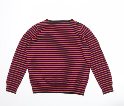 Womens UK Size 14 Marks and Spencer Multicoloured Pullover Jumper