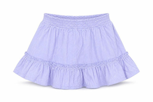 Marks and Spencer Girls Purple Cotton A-Line Skirt Size 2-3 Years Regular Pull On