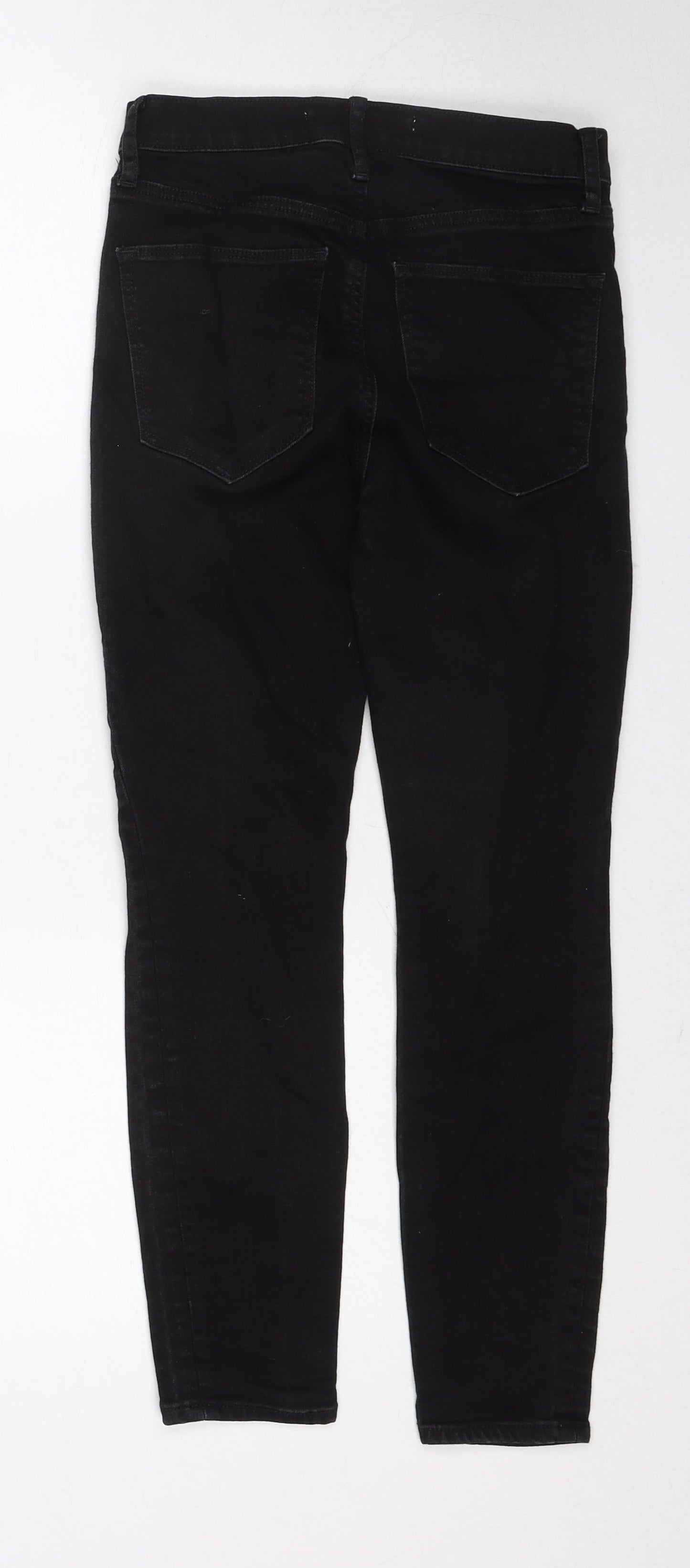 Womens UK Size 27 in Gap Regular Fit Skinny Black Jeans
