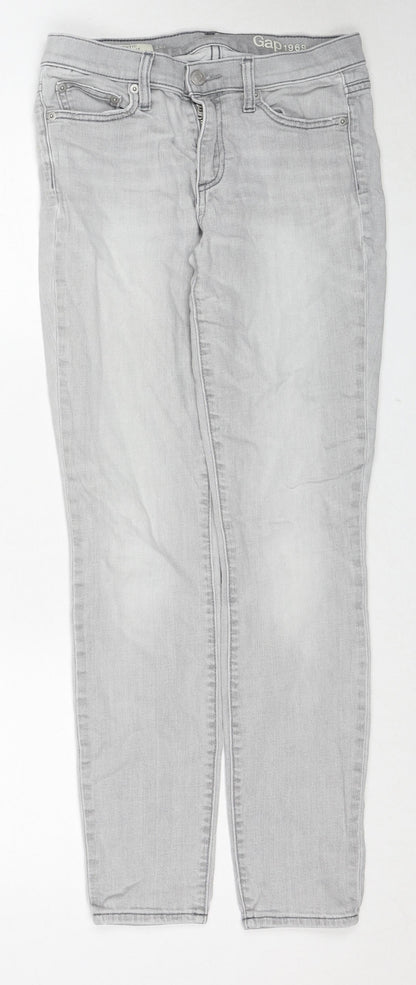 Womens UK Size 26 Gap Regular Fit Skinny Grey Jeans