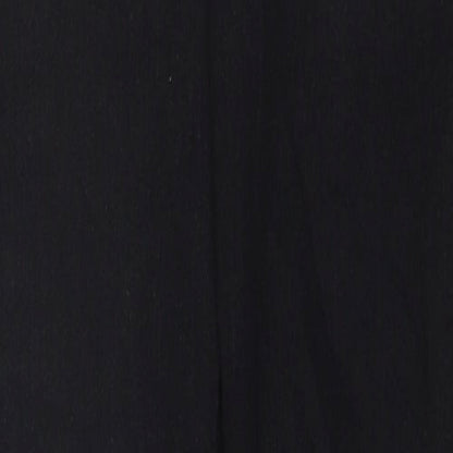 Topshop Womens Black Cotton Skinny Jeans Size 26 in L30 in Regular Zip