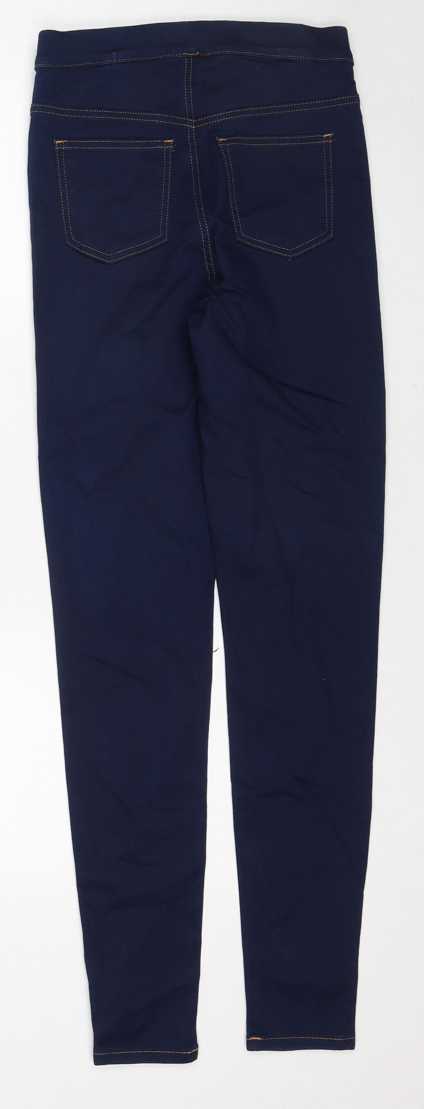 Womens UK Size 8 Marks and Spencer Regular Fit Jegging Blue Jeans