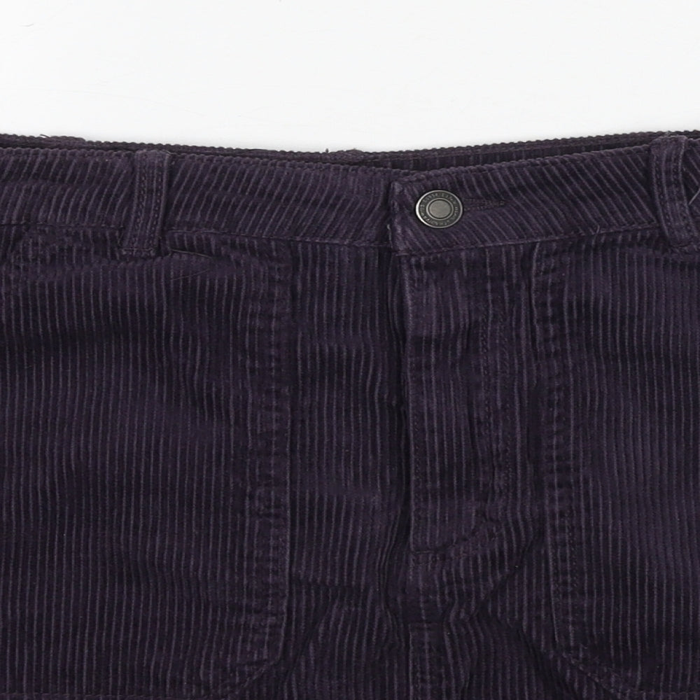 Womens UK Size 10 Stradivarius A-Line Corduroy Skirt