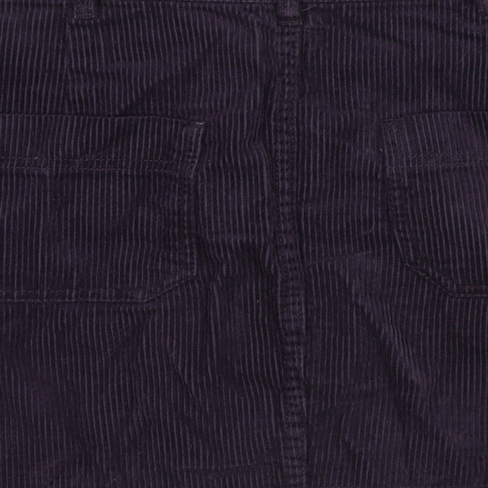 Womens UK Size 10 Stradivarius A-Line Corduroy Skirt