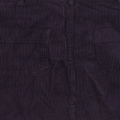 Womens UK Size 10 Stradivarius A-Line Corduroy Skirt