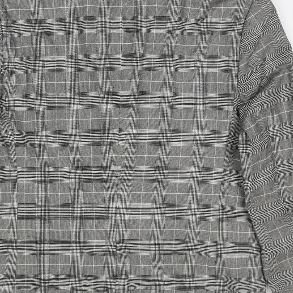 Mens UK Size L H&M Regular Grey Suit Jacket