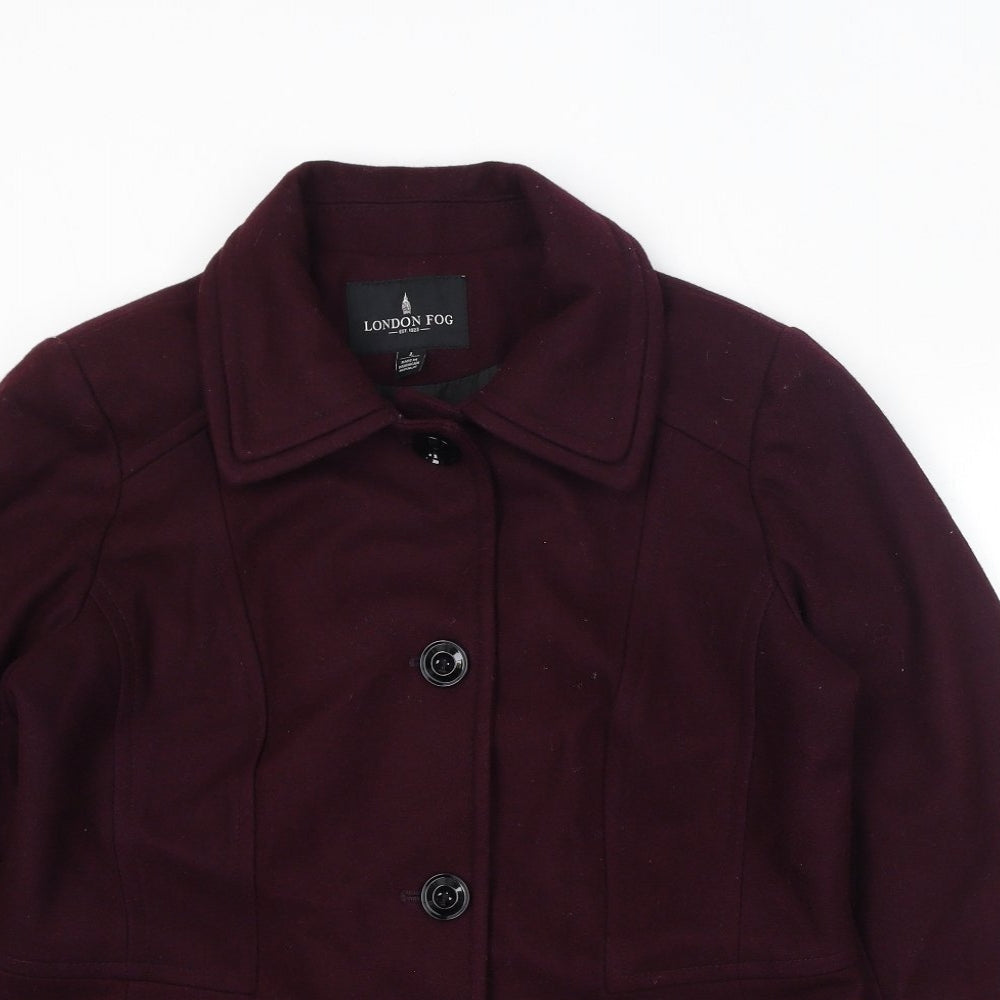 Womens UK Size L London Fog Red Jacket