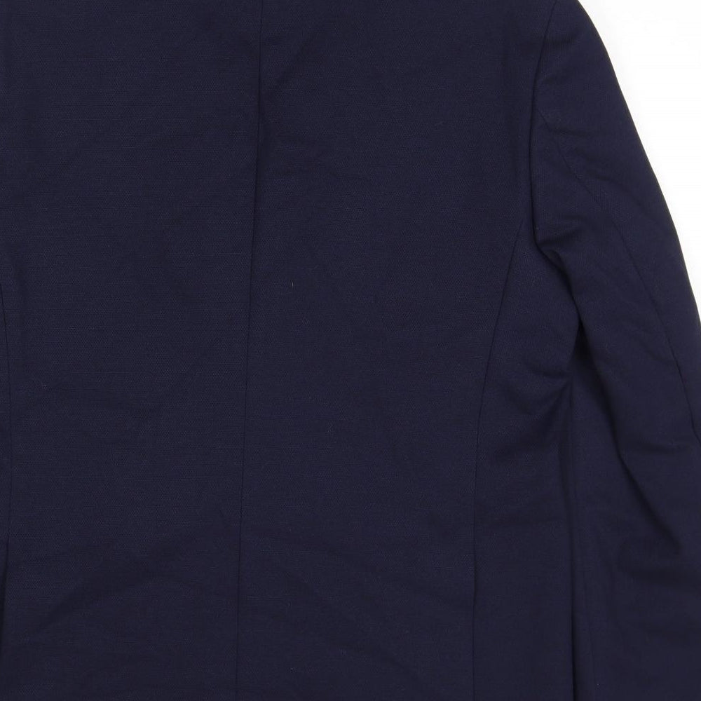 Mens UK Size 42 Marks and Spencer Regular Blue Suit Jacket