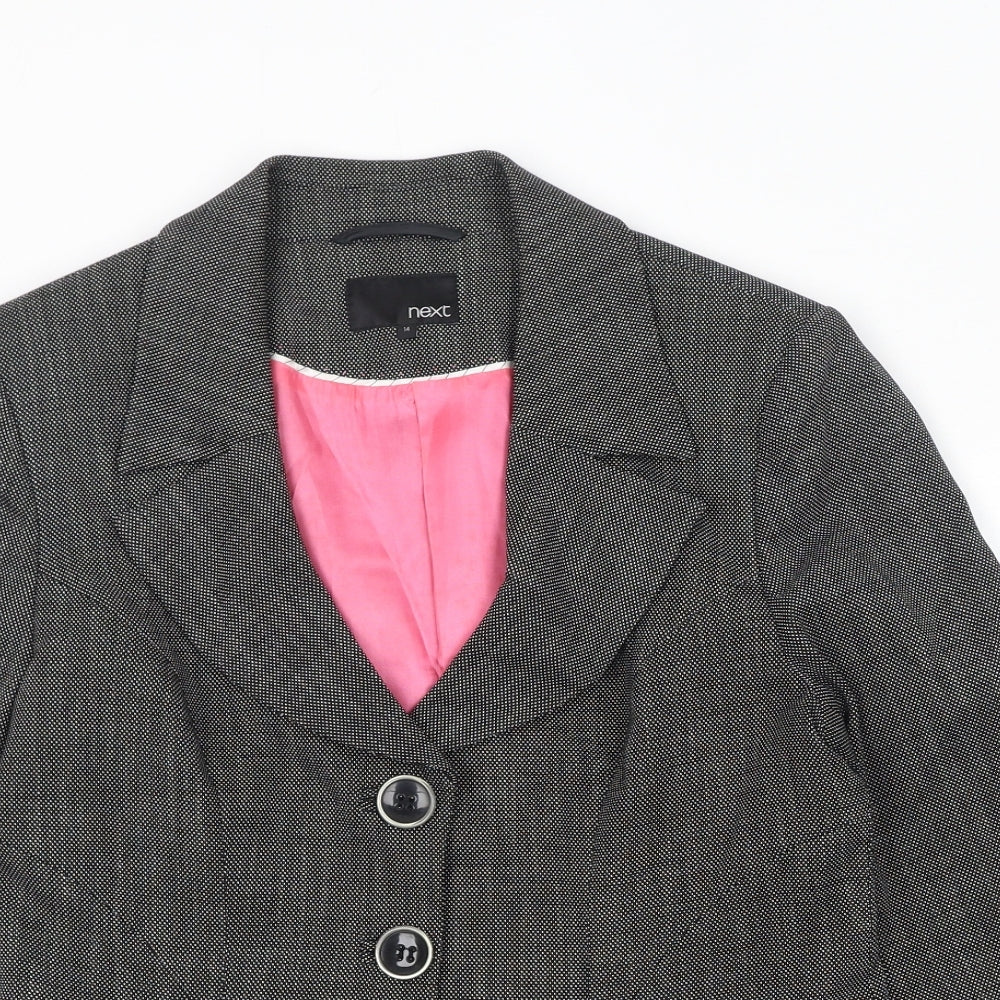 Womens UK Size 14 NEXT Black Jacket