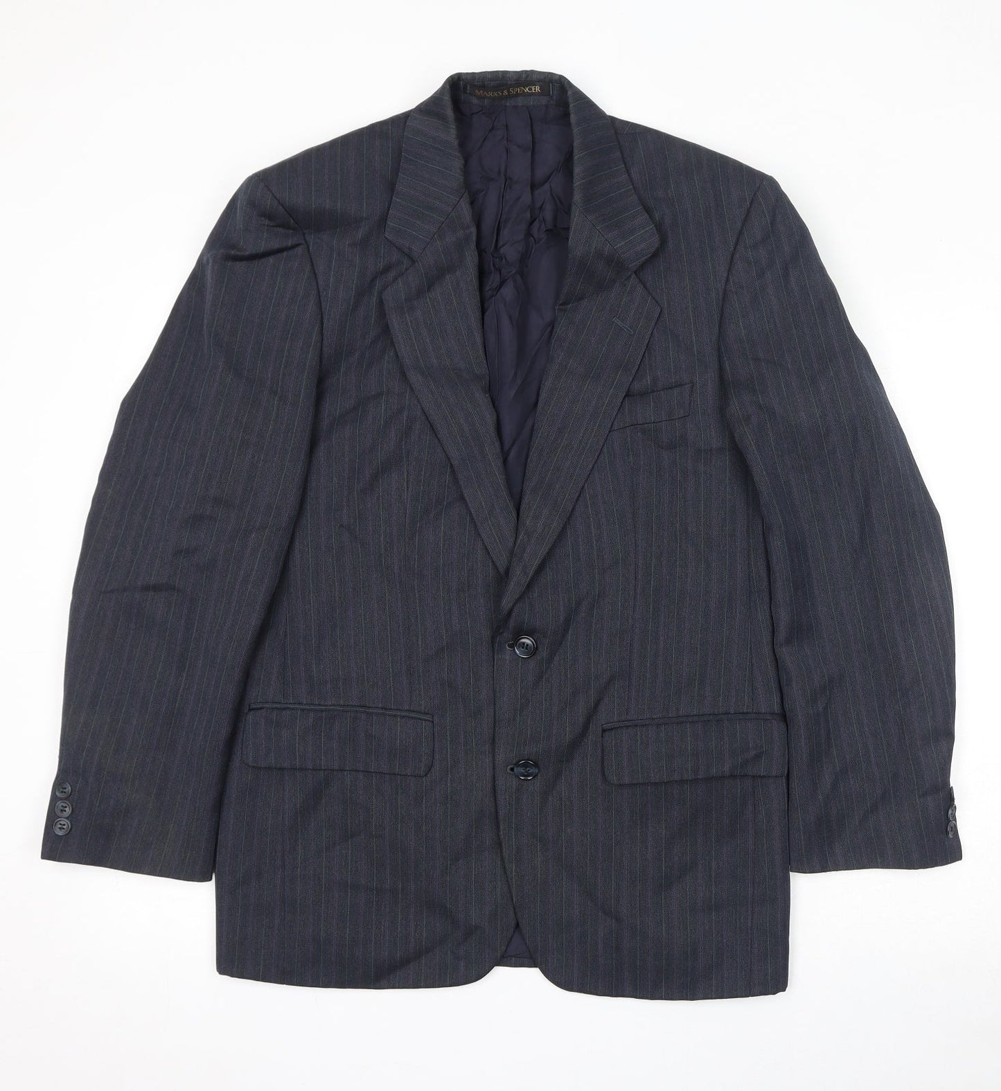 Mens UK Size 36 Marks and Spencer Regular Grey Suit Jacket