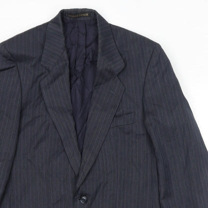 Mens UK Size 36 Marks and Spencer Regular Grey Suit Jacket