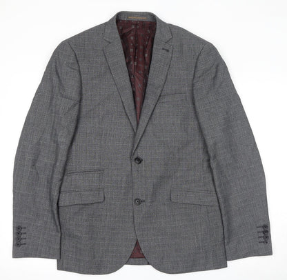 Mens UK Size 40 NEXT Regular Grey Suit Jacket