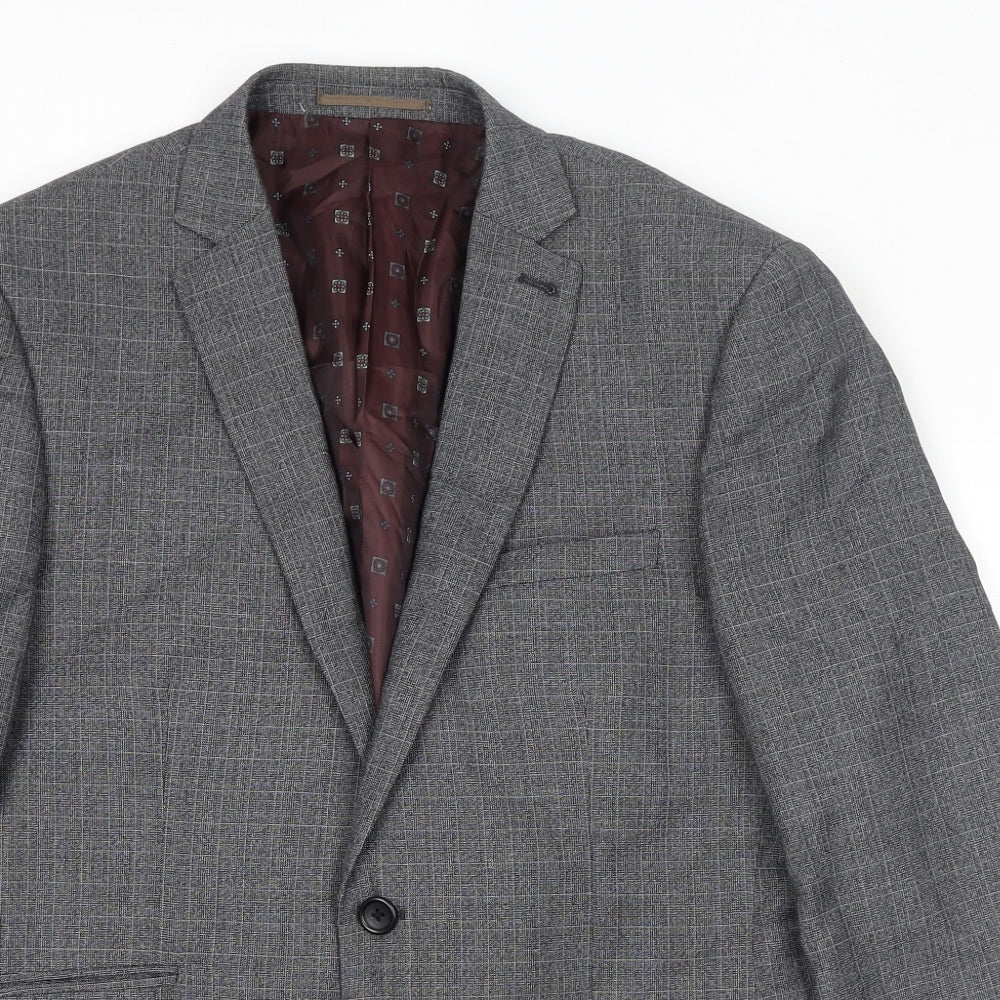 Mens UK Size 40 NEXT Regular Grey Suit Jacket