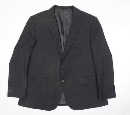 Mens UK Size 48 Marks and Spencer Regular Grey Suit Jacket