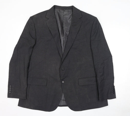 Mens UK Size 48 Marks and Spencer Regular Grey Suit Jacket