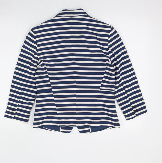 Womens UK Size M Bershka Blue Jacket
