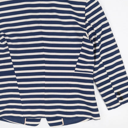 Womens UK Size M Bershka Blue Jacket