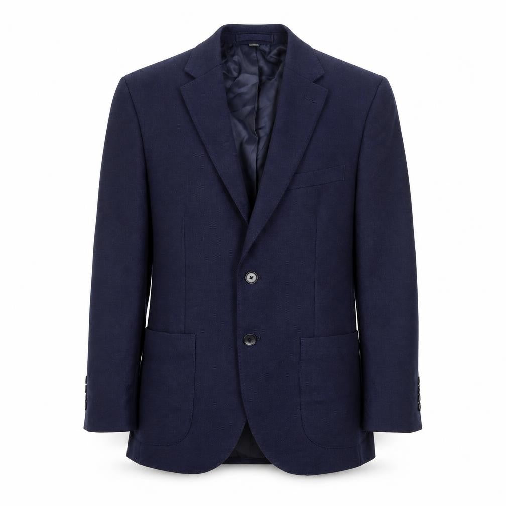 Mens UK Size 38 Marks and Spencer Regular Blue Suit Jacket