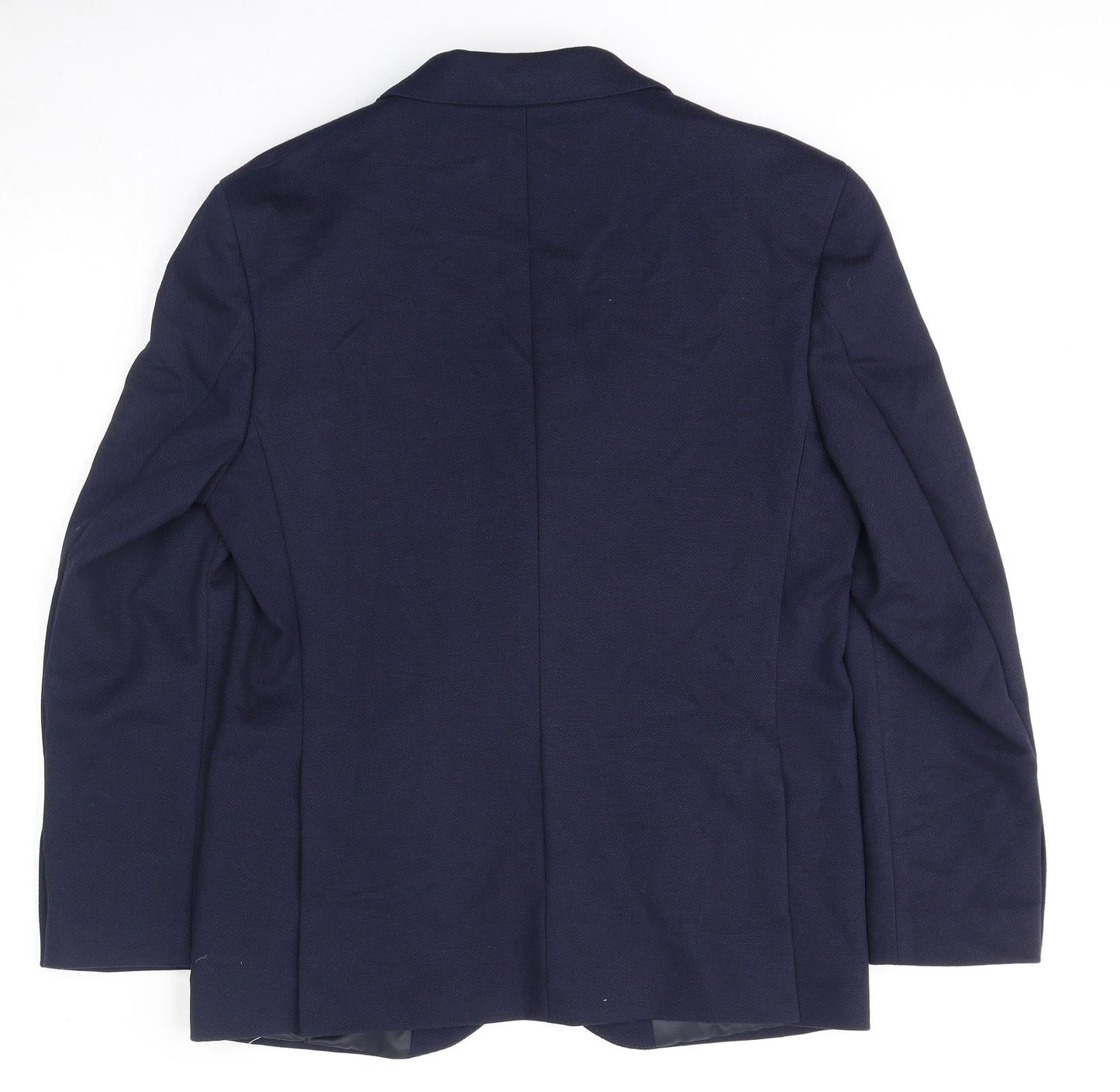 Mens UK Size 38 Marks and Spencer Regular Blue Suit Jacket