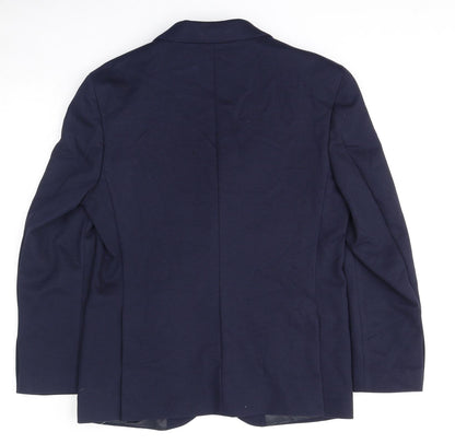 Mens UK Size 38 Marks and Spencer Regular Blue Suit Jacket