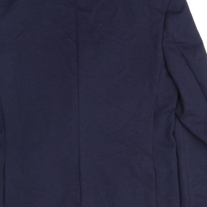 Mens UK Size 38 Marks and Spencer Regular Blue Suit Jacket
