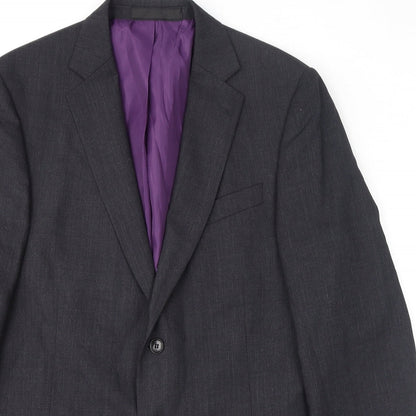 Mens UK Size 40 Marks and Spencer Regular Grey Suit Jacket