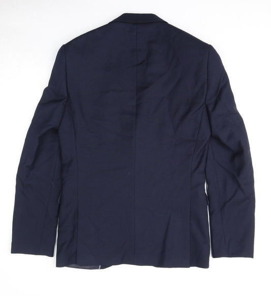 Mens UK Size 38 NEXT Regular Blue Suit Jacket