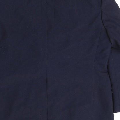 Mens UK Size 44 St Michael Regular Blue Suit Jacket