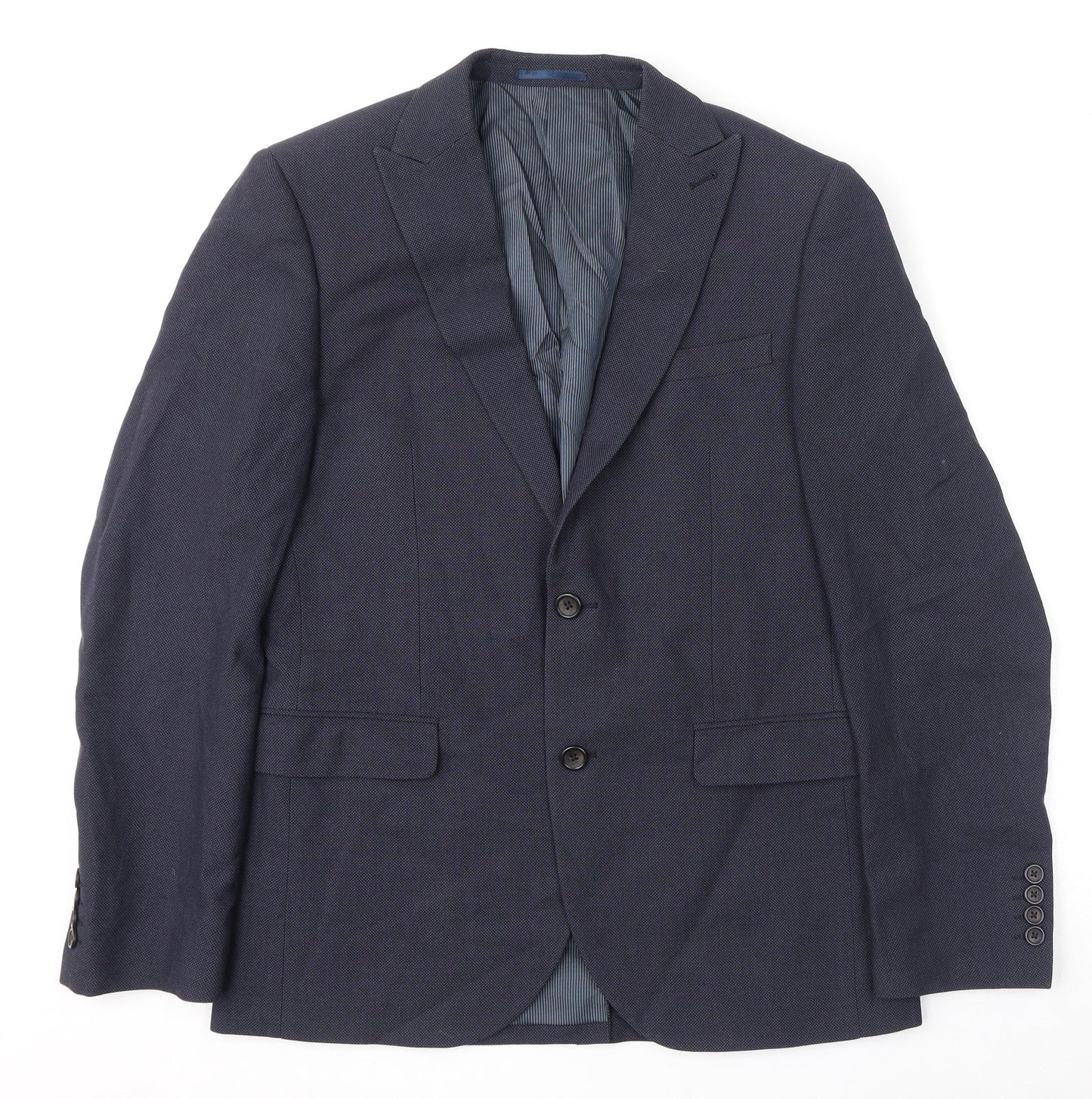 Mens UK Size 40 NEXT Regular Blue Suit Jacket