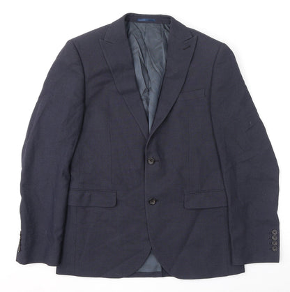 Mens UK Size 40 NEXT Regular Blue Suit Jacket
