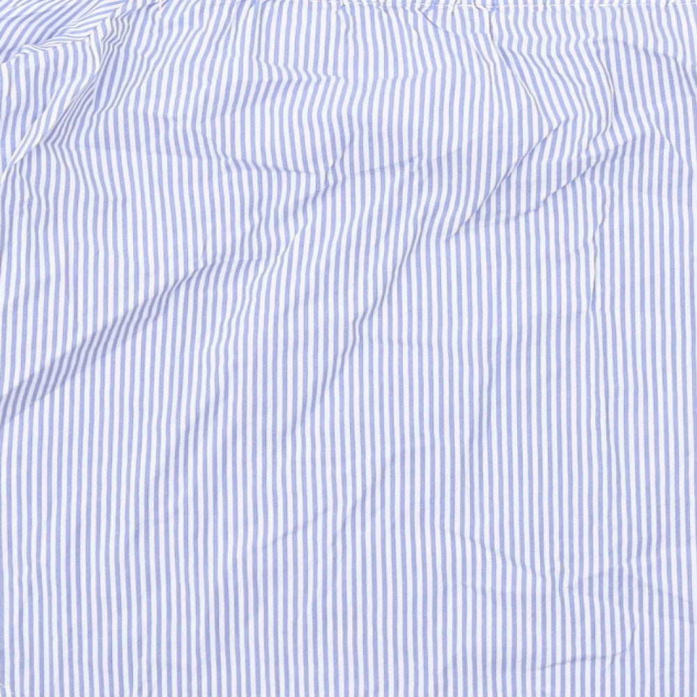 Womens UK Size 10 Oasis Blue Basic Blouse